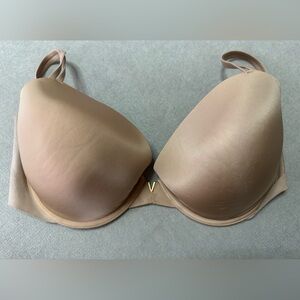 V-Emblem Women's Tan Bra